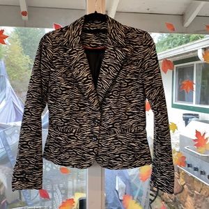 Zebra blazer
